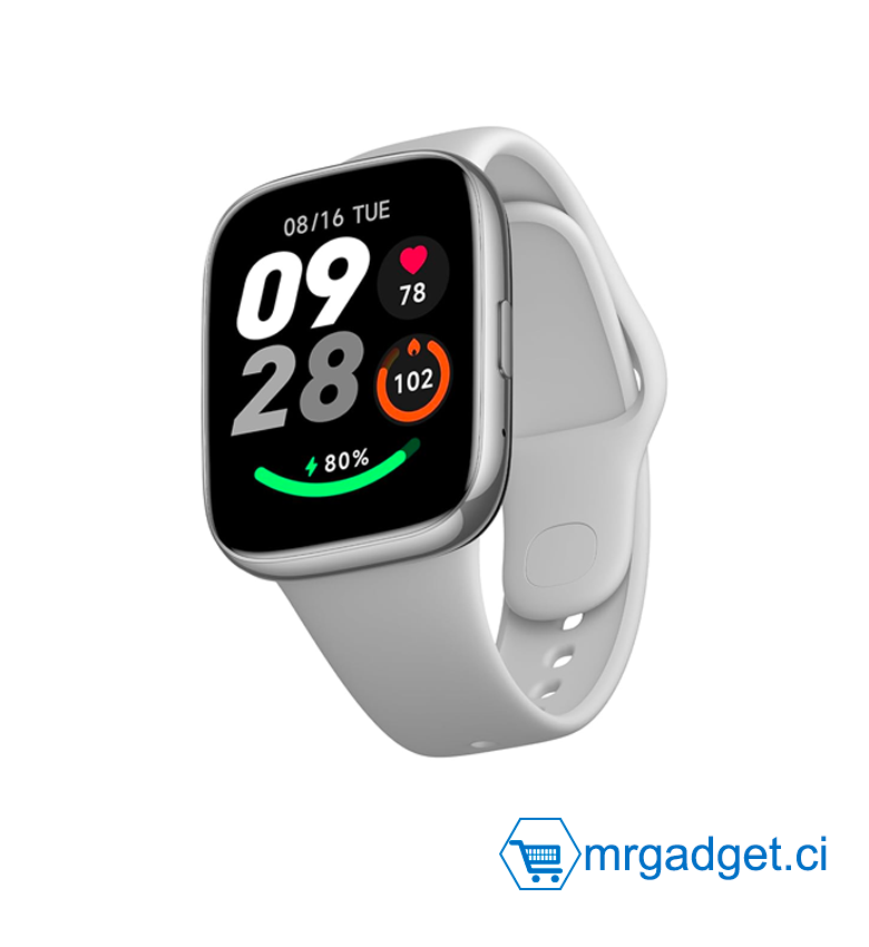 Xiaomi Redmi Watch 3 - Montre connectée, Gris