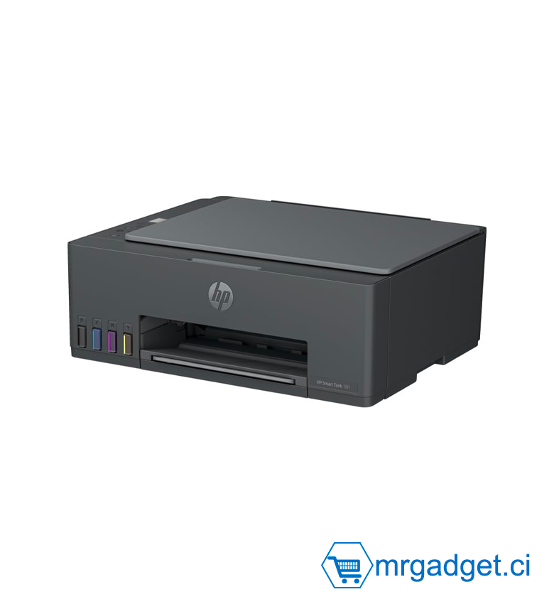 HP Smart Tank 581 Imprimante tout-en-un, bureau à domicile et à domicile, Imprimer, copier, scanner, sans fil, réservoir d'imprimante à volume élevé, Imprimer à partir d'un téléphone ou d'une tablette, Numériser en PDF