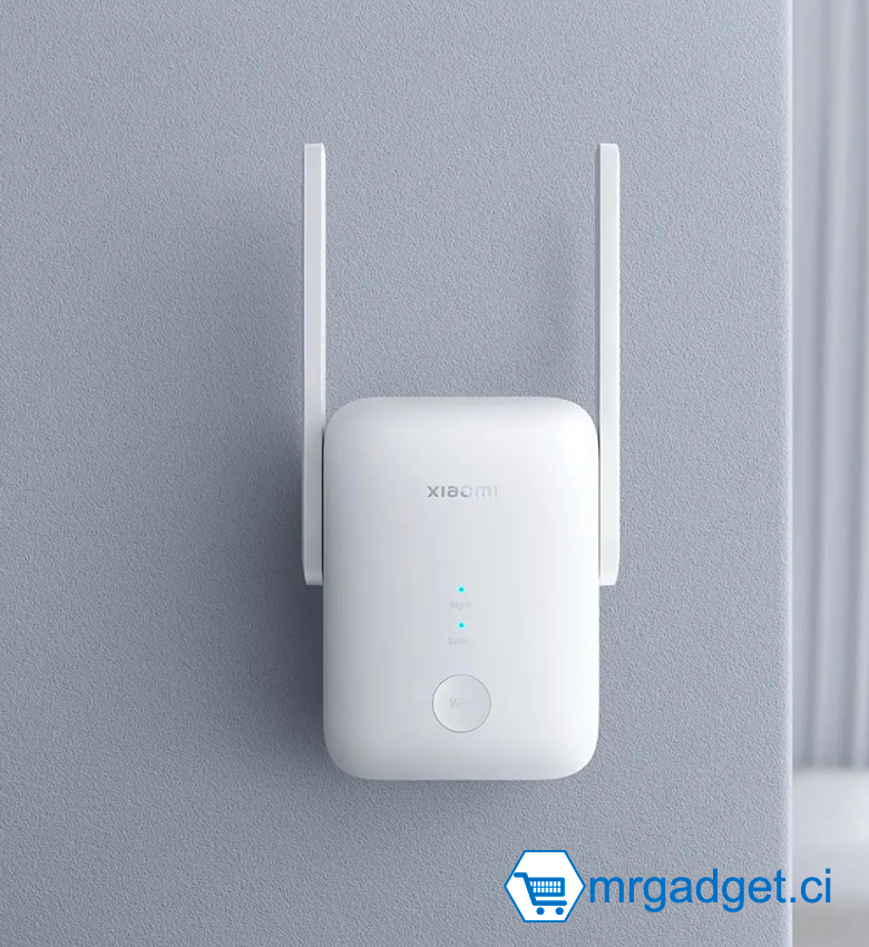 Repeteur Wi-Fi Xiaomi AX1500 | Dual Band Wi-Fi 6 - Port GIGABIT