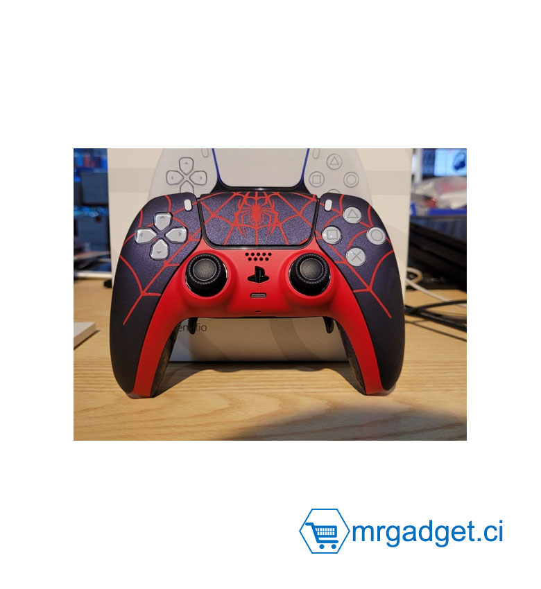 Manette PS5 DualSense Edition Spider-Man avec Palette