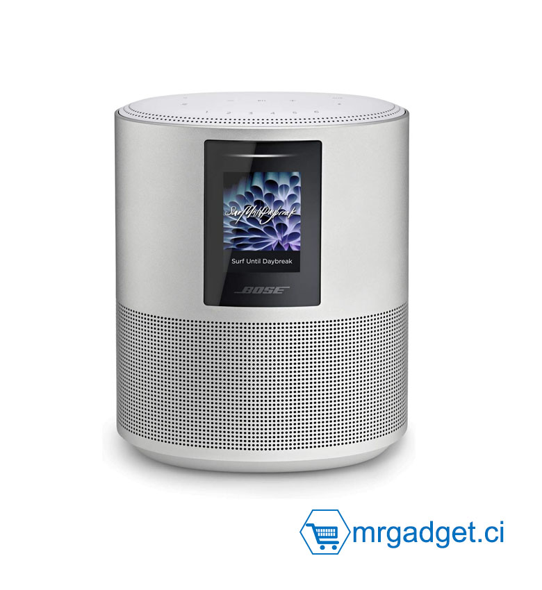 Bose Home Speaker 500 Enceintes & Alexa d’Amazon intégrée Luxe Silver