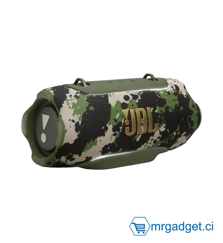 JBL Xtreme 5, Enceinte Portable Étanche, Camouflage Auracast, AI Sound Boost, Bluetooth 6.0, Protection IP68, 28 Heures d’Autonomie, Éclairage Ambiant, Sangle d’Épaule Incluse