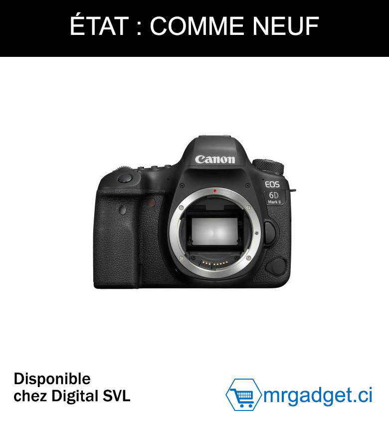 CANON 6D MARK II (Boitier nu) État: comme neuf