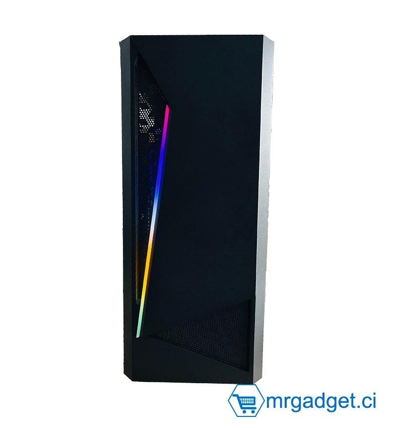 Unité centrale Gaming (UC Gaming) -Intel i7-14700K 14TH GEN - RAM DDR5 32GB 5600Mhz Kingston (16*2) - Stockage NVmE 500 GB - carte mère Asus H610 - Carte graphique ZOTAC RTX 5050 8GB - Alimentation 650W - WaterCooling 2 FAN - 000159#