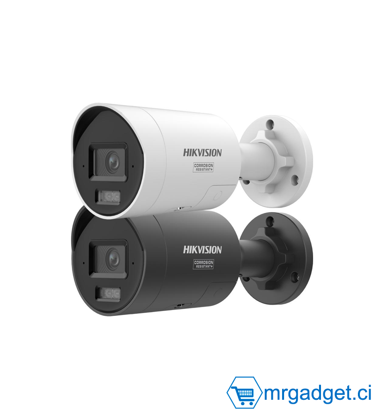 HIKVISION DS-2CD2087G3-LI2UY 2.8mm - Caméra de surveillance  - Caméra IP AcuSense 3.0 Live Guard et vision de nuit intelligente 40 mètres ColorVu 3.0 & Audio - imagerie colorée 24h/24 et 7j/7