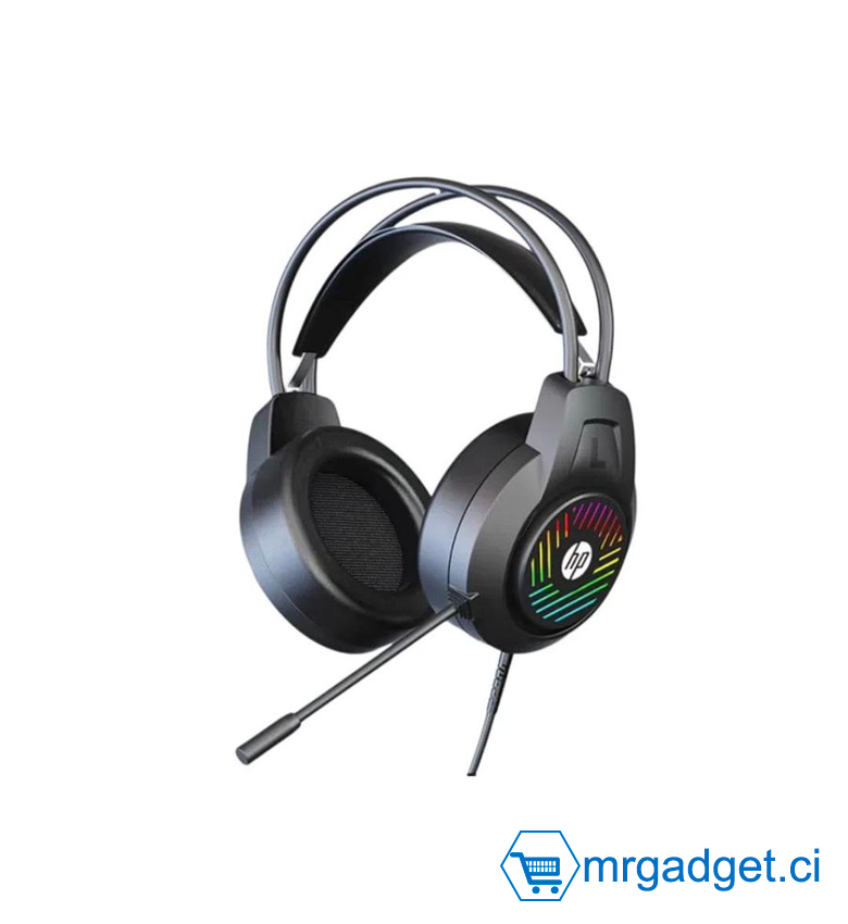 Casque Gaming - Casque de jeu filaire HP DHE-8008U avec microphone
