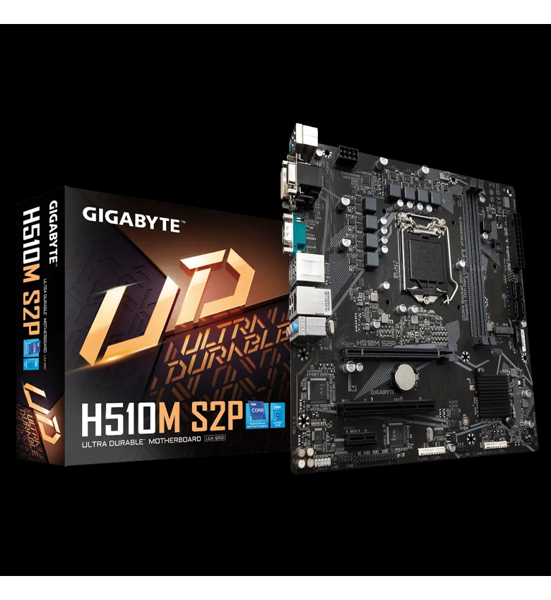 Gigabyte H510M S2P - Carte Mère Intel H510 Express LGA 1200 Micro ATX, Compatible Core 11e/10e Gen