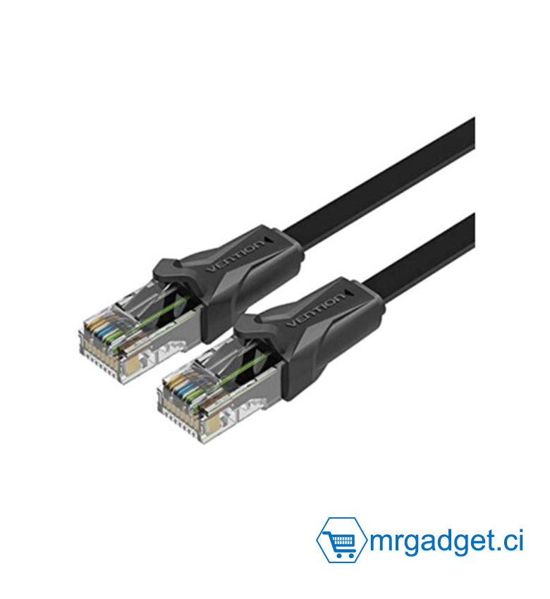 Cable Ethernet 3m, Cat 6 Haut Débit Cable RJ45 3m Câble Réseau