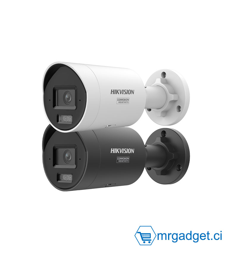 Hikvision DS-2CD2087G3-LIY 8MP (4K) - Caméra Bullet IP - Smart Hybrid Light ColorVu : Vision Nocturne Couleur - 2.8mm Grand Angle - Micro Intégré - IA Détection Humains/Véhicules