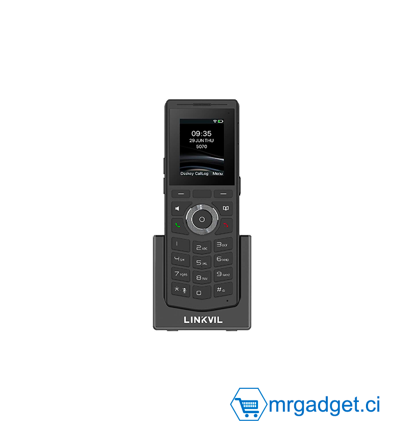 Fanvil LINKVIL W610D - Combiné DECT pour base Fanvil LINKVIL W710D  - Téléphone IP -  Écran couleur 2" (240 x 320) - Voix HD et réduction du bruit