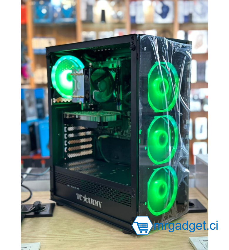 Asus UC Gaming 000148# Army - PC Gaming Intel Core i7-10700, 32 Go RAM, 500 Go SSD, NVIDIA GTX 1650 4 Go