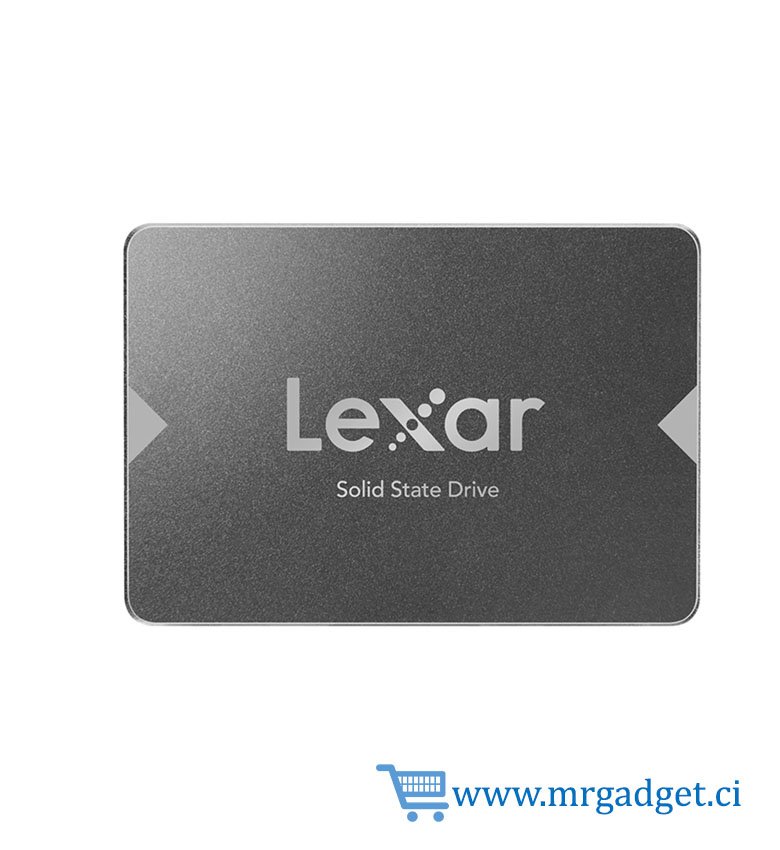 Lexar SSD disque dur  Interne NS100 2 To 2,5" SATA III, jusqu'à 550 Mo/s en lecture (LNS100-2TRBNA)