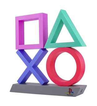 Paladone Icon Light PlayStation XL - Lampe Décorative avec Logo Lumineux Sony
