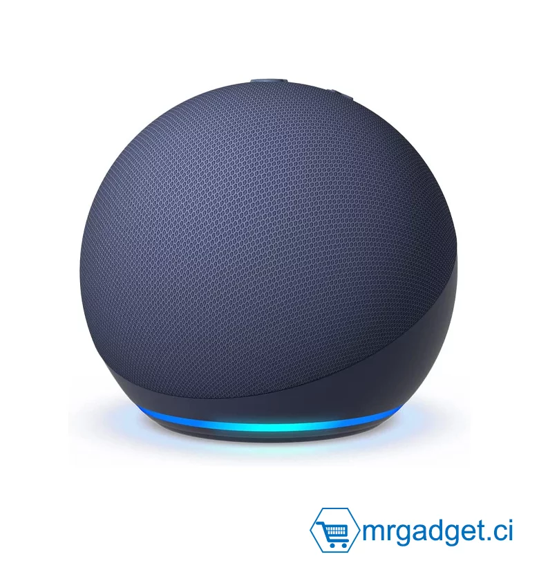 Nouvel Echo Dot (5e génération, modèle 2022) | Enceinte connectée avec Alexa | Bleu marine