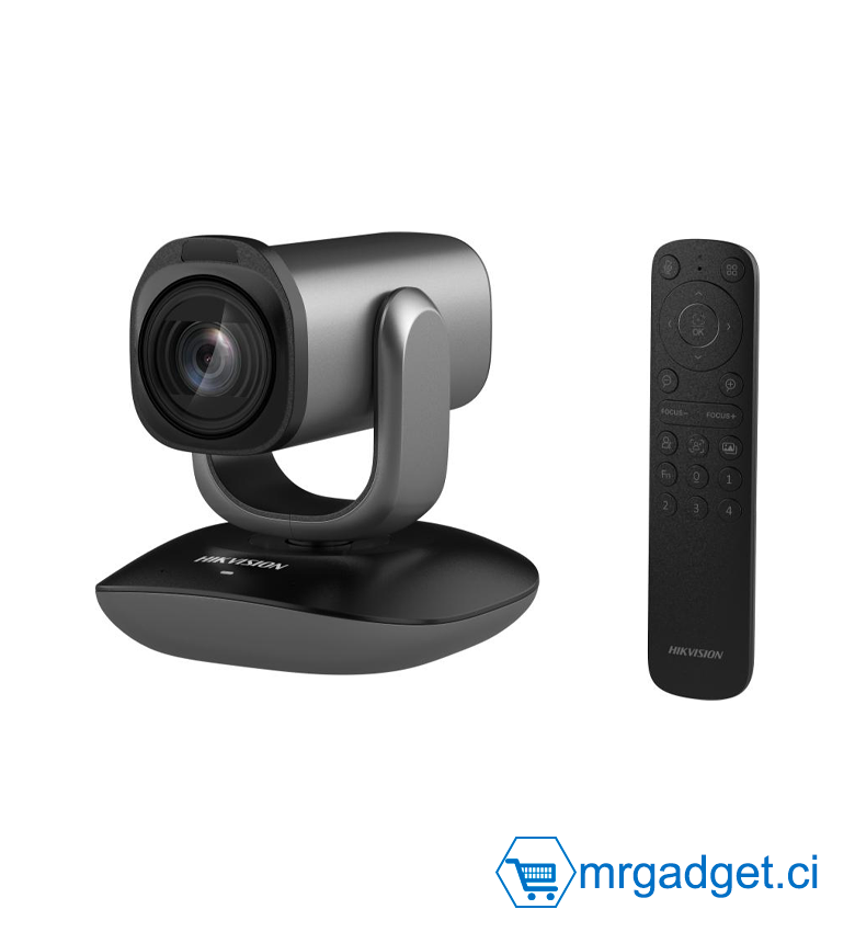 HIKVISION DS-UVC-P22(O-STD) Caméra Vidéoconférence PTZ DS-UVC-P22 - Full HD 1080p, Zoom Optique 12x, Suivi Intelligent & Micro Intégré