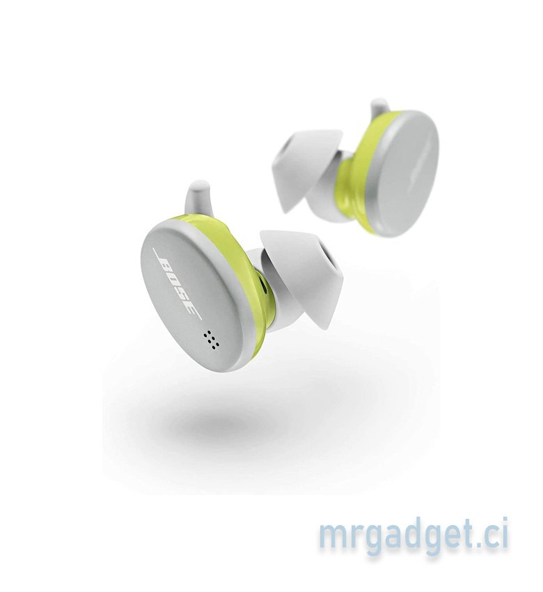 Écouteurs Bose Sport Earbuds - Écouteurs entièrement sans fil - Écouteurs Bluetooth pour les entraînements et la course, Blanc Arctique