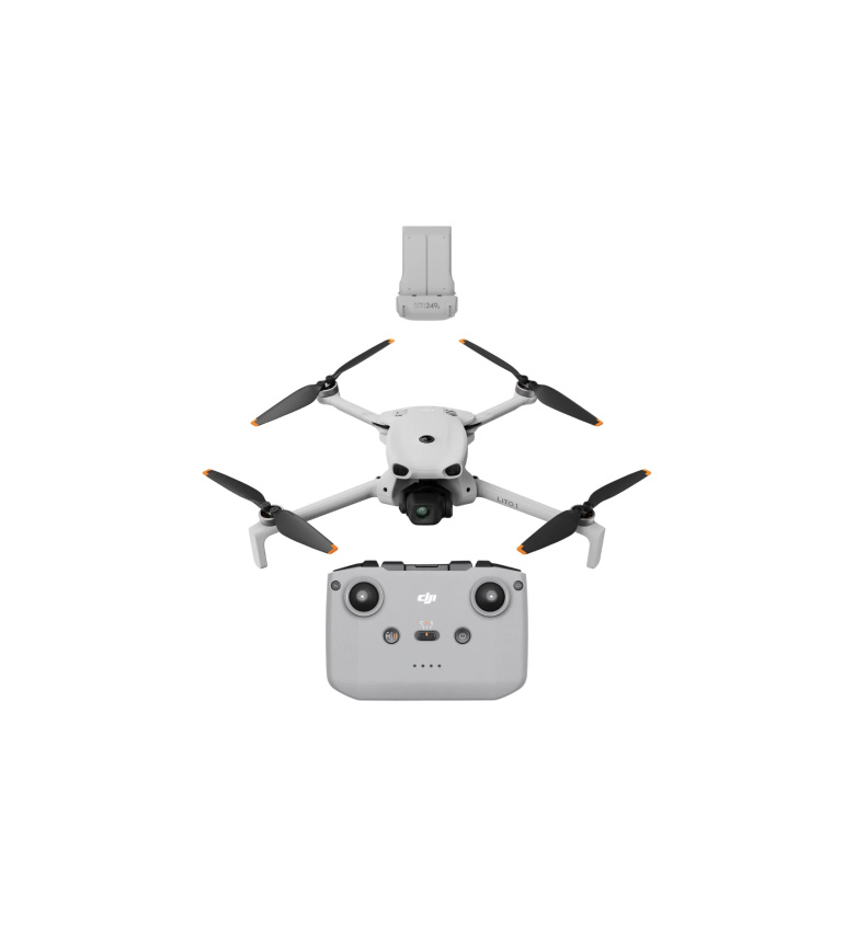 DJI Lito 1 RC-N3 – Drone Caméra 4K/60fps, Photo 48 MP, Détection d'Obstacles et Pilotage Intelligent