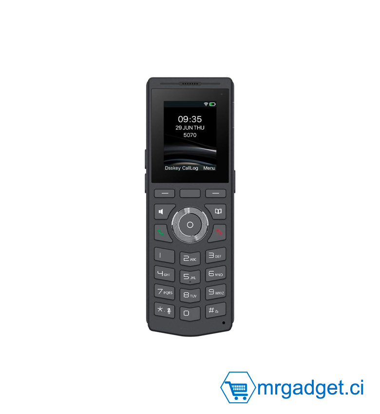 Fanvil LINKVIL W610D - Combiné DECT pour base Fanvil LINKVIL W710D  - Téléphone IP -  Écran couleur 2" (240 x 320) - Voix HD et réduction du bruit