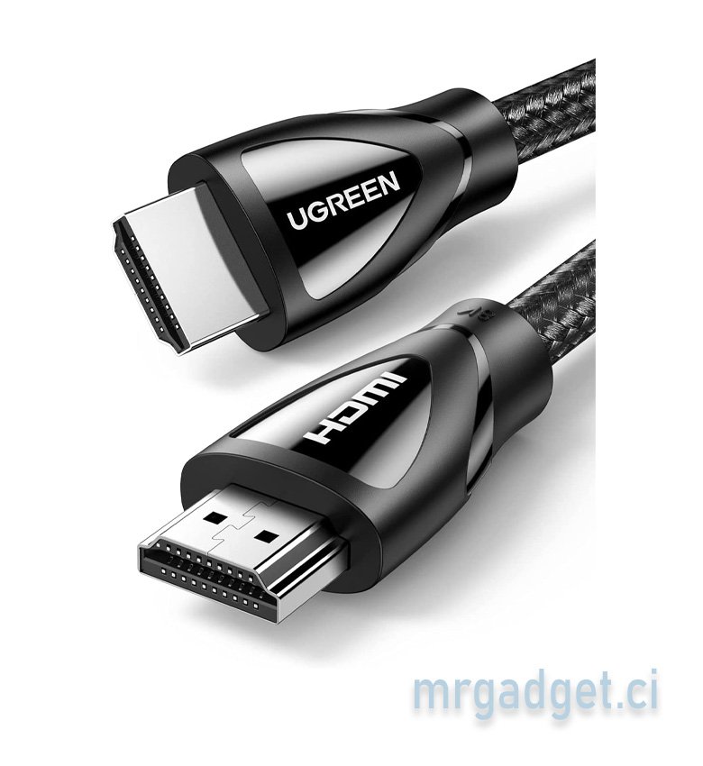 Câble HDMI 8K Ultra HD Haute Vitesse 48Gbps 