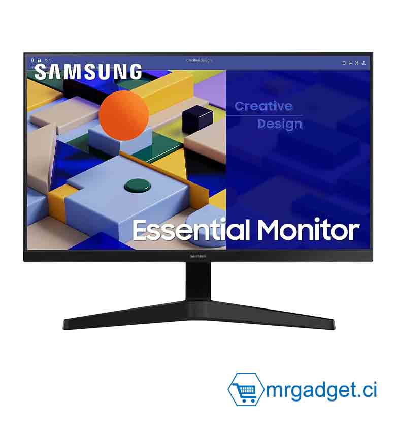 Samsung S3 S31C 27'' - Écran PC Plat Full HD Essential, Dalle IPS 75 Hz, AMD FreeSync, Design Ultra Fin