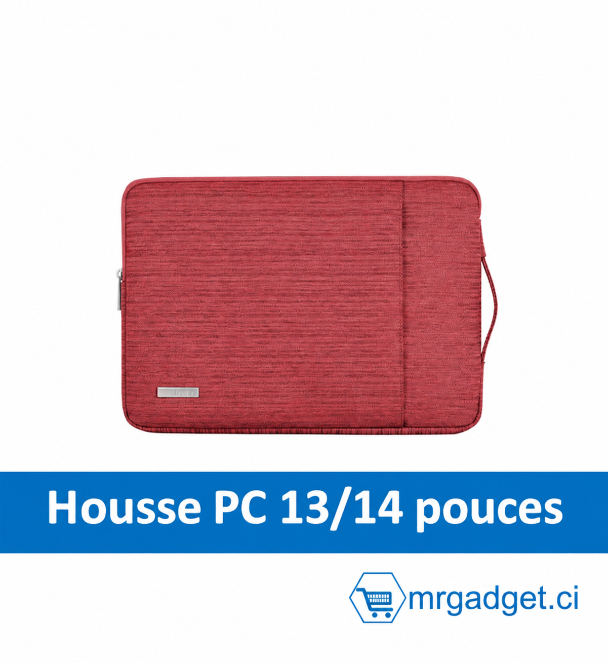 Housse Imperméable pour Ordinateur Portable et MacBook 13"/14", Rouge