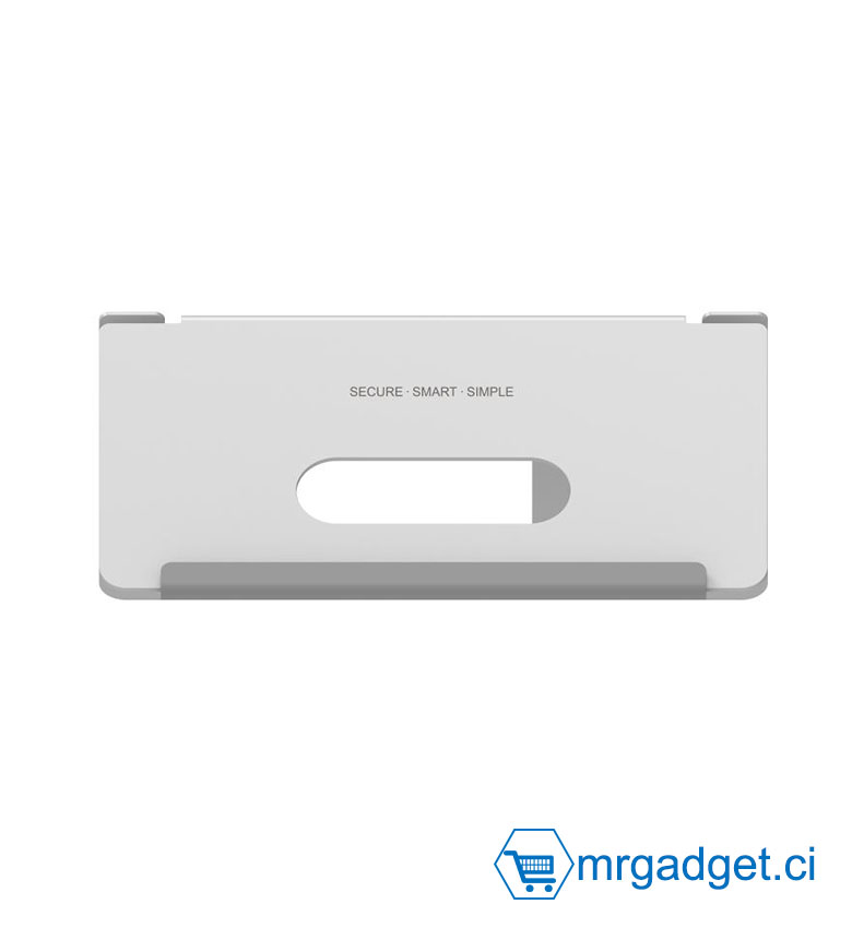 Hikvision DS-KABH9510-T - Support de Table pour Console d'Interphonie DS-KH9510-WTE1 - Support de Bureau Stable et Robuste en ABS - Idéal pour Pose sans Perçage sur Comptoir de Réception ou Bureau