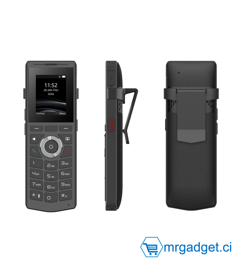 Fanvil LINKVIL W610D - Combiné DECT pour base Fanvil LINKVIL W710D  - Téléphone IP -  Écran couleur 2" (240 x 320) - Voix HD et réduction du bruit