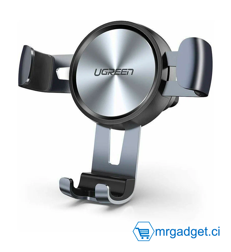 Support de voiture UGREEN Gravity Drive Air Vent Mount Phone Holder LP130  Gris sidéral UGREEN LP130 50564  #10139