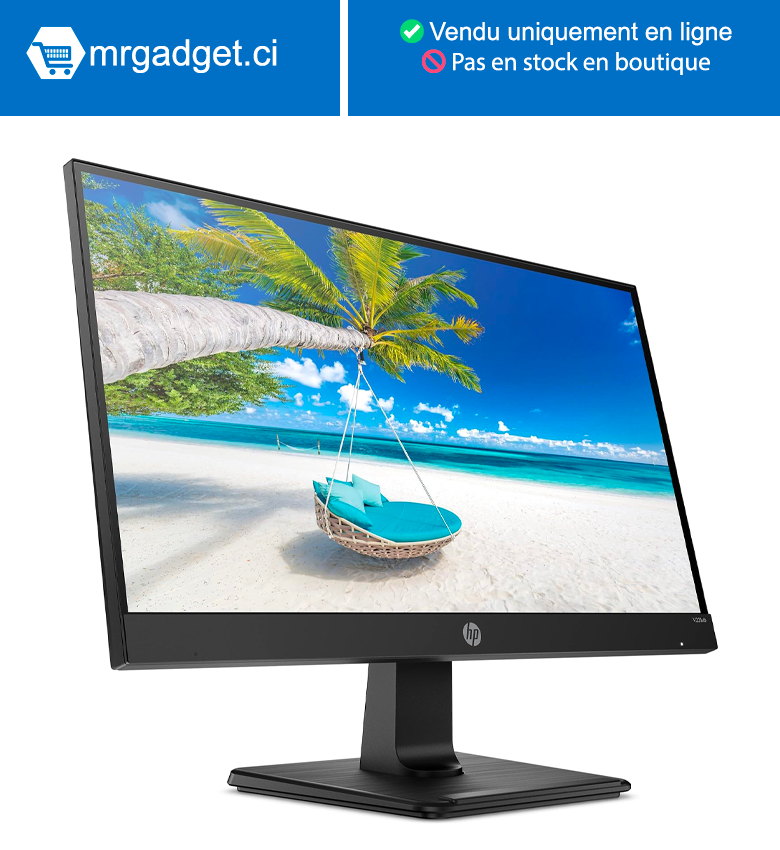 Ecran PC - Moniteur antireflet Full HD HP V221vb de 21,5 pouces