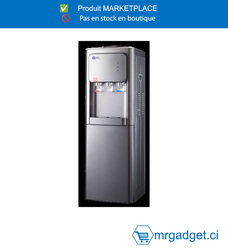 ATL-ATL-3WD95CS-DISTRIBUTEUR D'EAU ATL / 03 ROBINETS / GRIS / AVEC CABINE