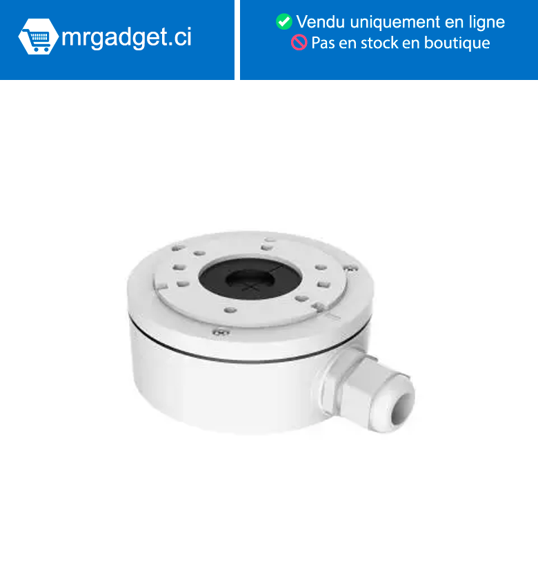Hikvision DS-1280ZJ-XS - Boite de jonction - Boîte de dérivation - Alliage d'aluminium