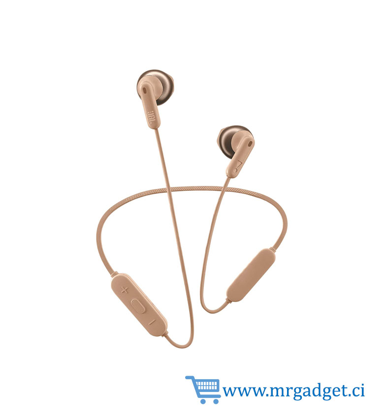 JBL Tune215BT - Écouteurs Bluetooth avec connexion multi-source, oreillettes ergonomiques, jusqu'à 16h d'autonomie, Or