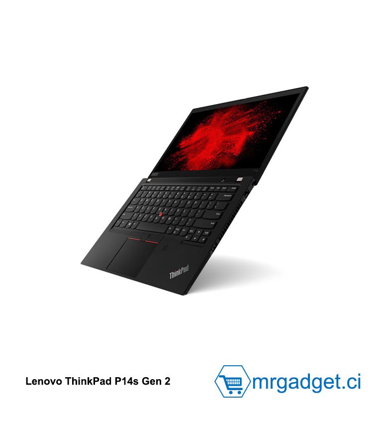 Lenovo ThinkPad P14s Gen 2 - Ordinateur  Intel Core i7-1165G7 32 Go SSD 1 To 14" LED Full HD NVIDIA T500 4GB Wi-Fi 6/Bluetooth Webcam Windows 10 Professionnel 64 bits