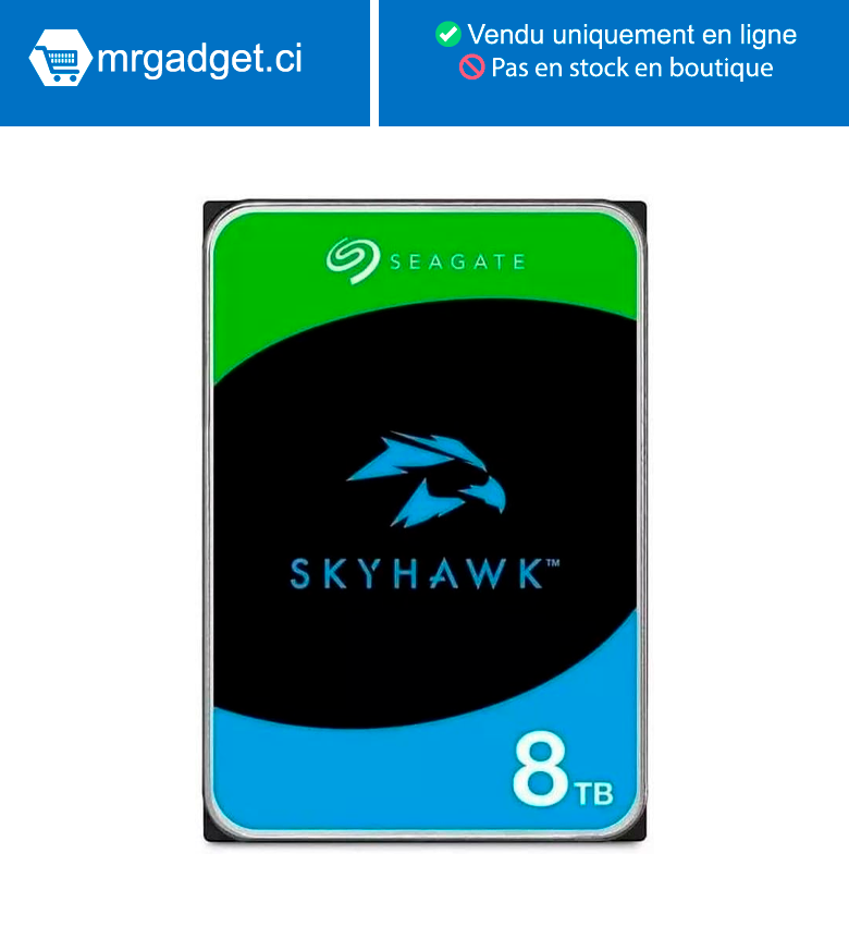 Seagate SkyHawk – Disque dur pour vidéosurveillance