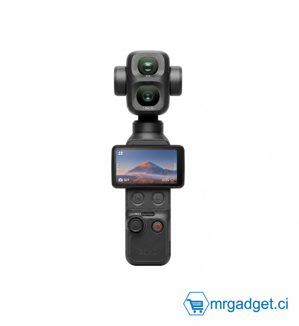 DJI Osmo Pocket 4P Standard Combo – Caméra de Poche 4K à Double Objectif, Capteur CMOS 1 Pouce et Stabilisation 3 Axes