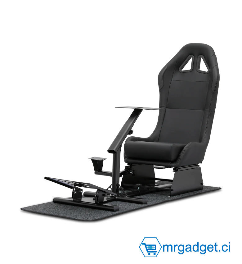Playseat - Siège Baquet de Course Modulable, Compatible Logitech G29/G27/G920, Thrustmaster T3PA/T500 RS/TX/T300/T150, MadCatz Pro Racing, Noir