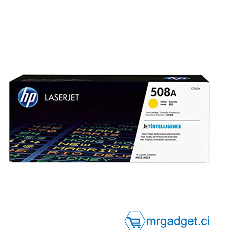 HP 508A Toner Jaune authentique (CF362A)