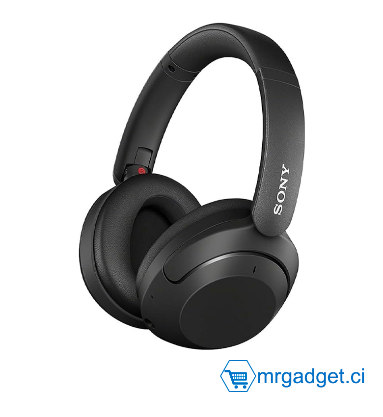 Sony WH-XB910N  Casque Bluetooth à réduction de bruit sans fil EXTRA BASS - Jusqu'à 30h d'autonomie - Optimisé Alexa et Google Assistant - micro intégré pour les appels - Noir