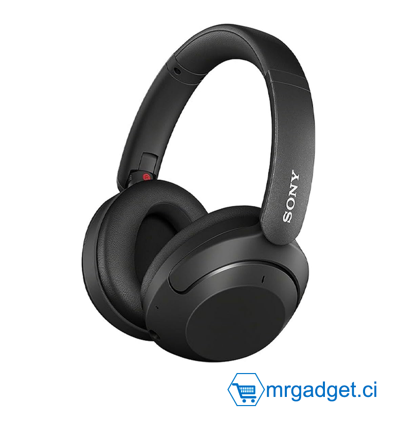 Sony WH-XB910N  Casque Bluetooth à réduction de bruit sans fil EXTRA BASS - Optimisé Alexa et Google Assistant - Jusqu'à 30h d'autonomie - micro intégré pour les appels - Noir