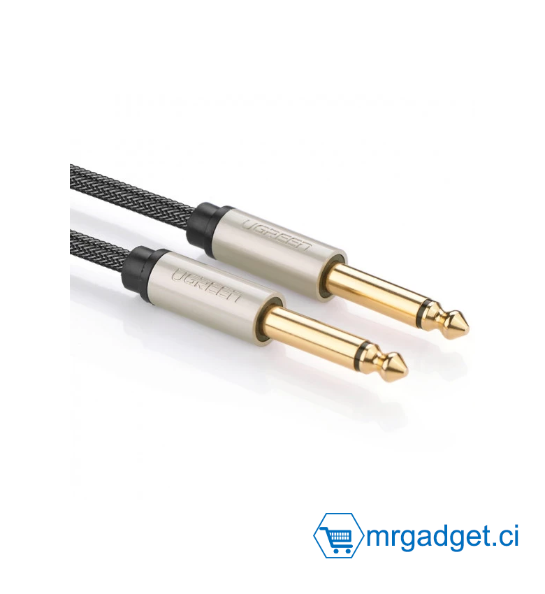 Câble Audio Jack 3.5 M/M 2m - Connectique TV/Hifi/Video