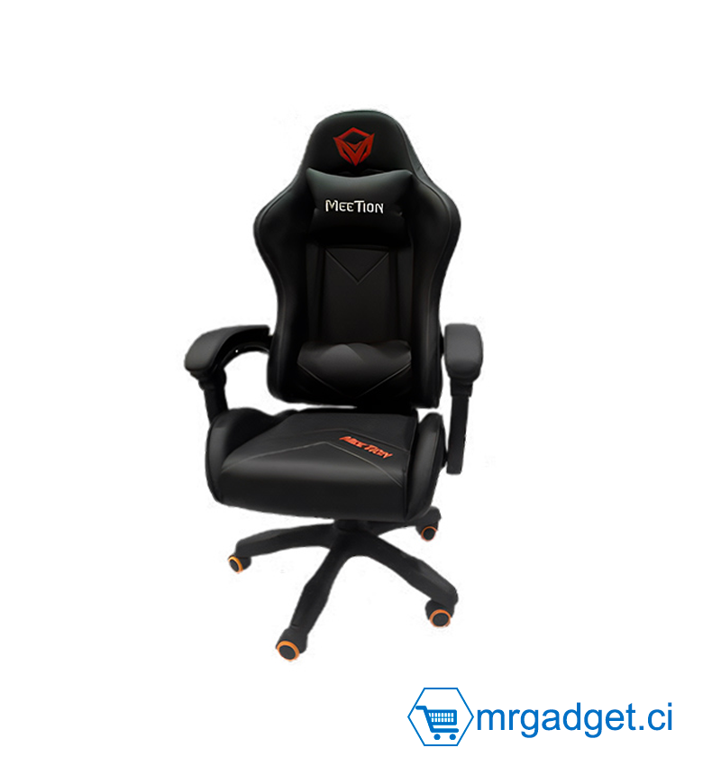 MEETION CHR04  - Siège de bureau - Fauteuil Gamer - Noir