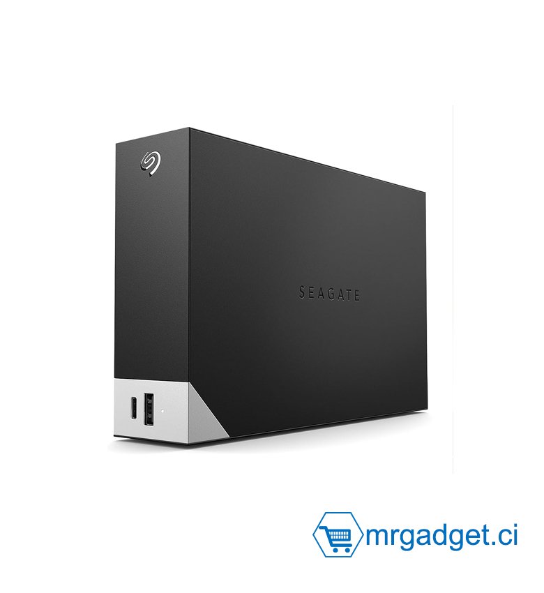 Seagate One Touch Hub, 14 To / TB , Disque dur externe, USB 3.0, pour PC, ordinateur portable et Mac - Noir