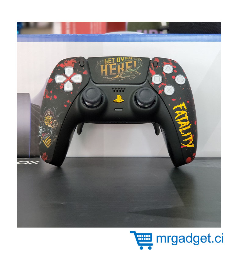 Manette PS5 DualSense Edition Mortal Kombat avec Palette