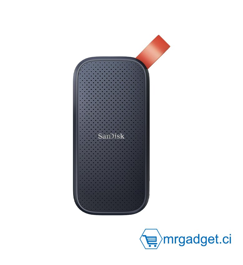 SanDisk 1 To Disque SSD portable allant jusqu'à 800 Mo/s en vitesse de lecture