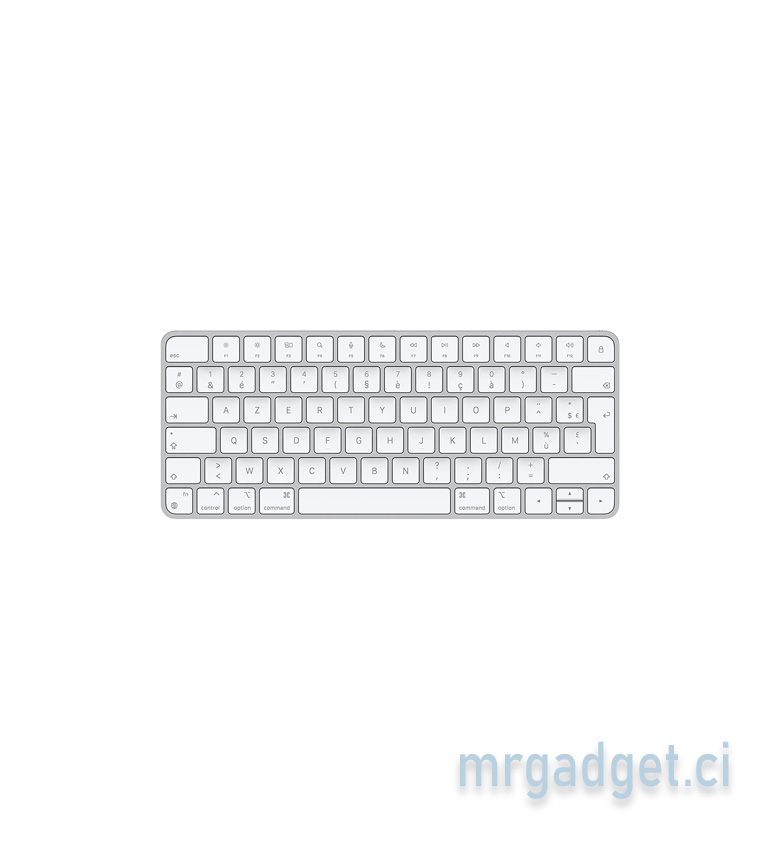 Apple Magic Keyboard TKL (Dernier Modèle) - Clavier AZERTY Français - Argent