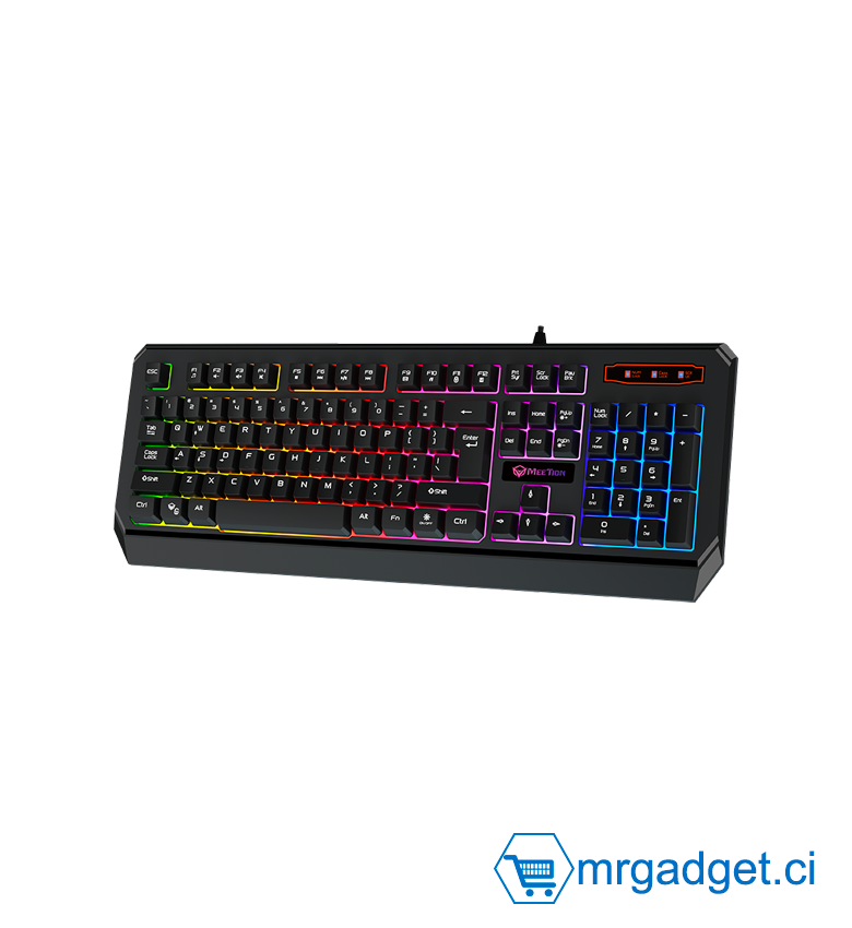 Meetion	K9320 - Clavier Gaming Filaire - Clavier de jeu magnétique RVB - QWERTY