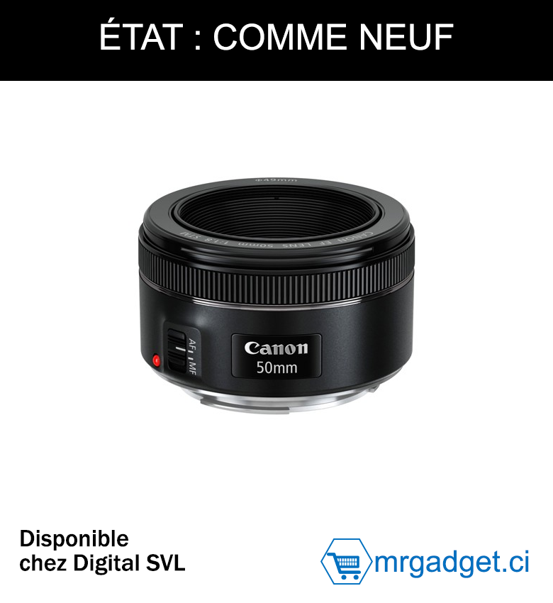 Objectif Canon EF 50mm 1:1.8 STM | | Etat : Comme neuf