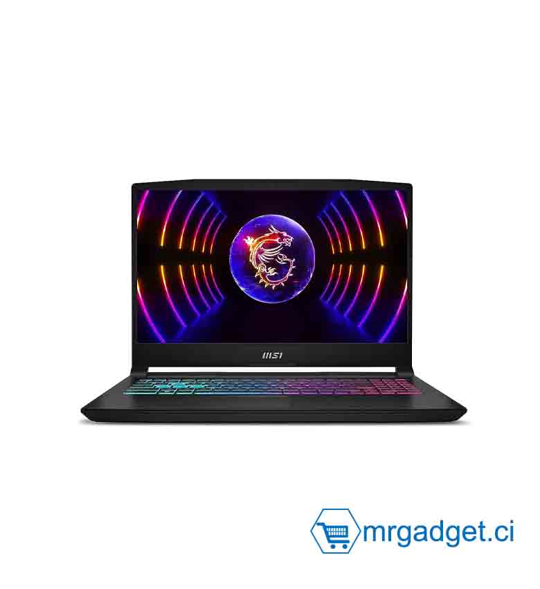 MSI Katana B13VEK - Ordinateur Portable Gaming 15,6'' FHD 144 Hz Intel Core i7-13620H, 16 Go DDR5, 1 To SSD NVMe, NVIDIA RTX 4050 6 Go, Windows 11 Famille
