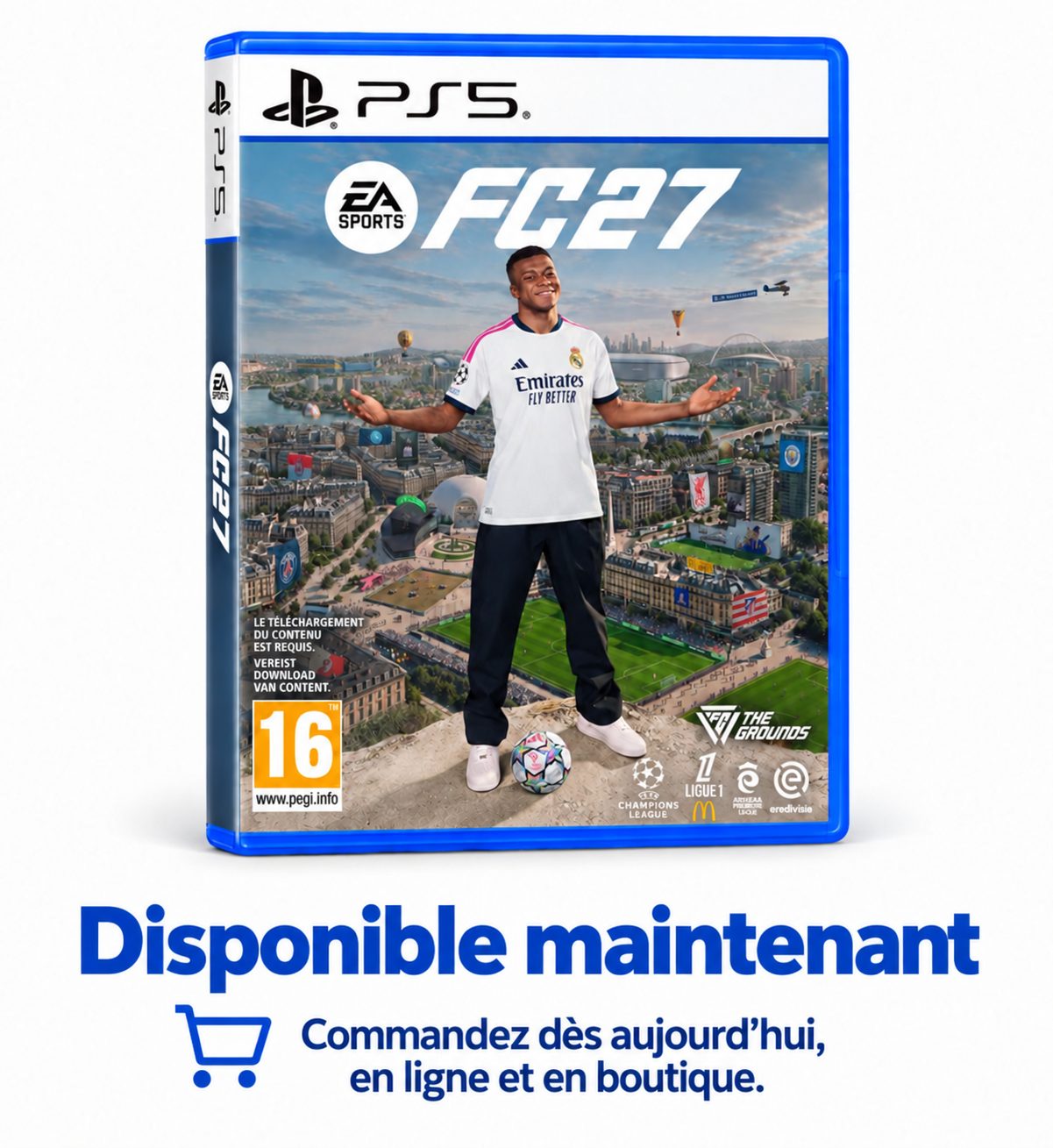 EA SPORTS FC 27 PS5 – Jeu de Football pour PlayStation 5, Carrière, Ultimate Team et Clubs