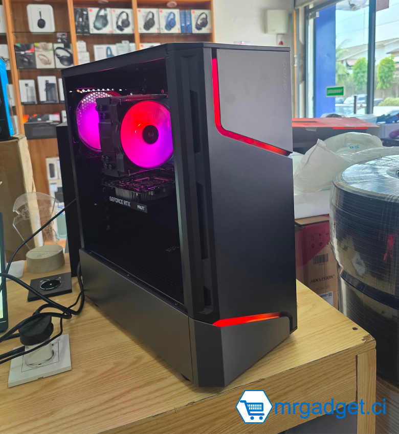UC Gaming #005 - PC Gaming AMD Ryzen 5 5600 6 Cœurs 3.50GHz, 16 Go RAM, 500 Go SSD NVMe, NVIDIA RTX 3050 8 Go